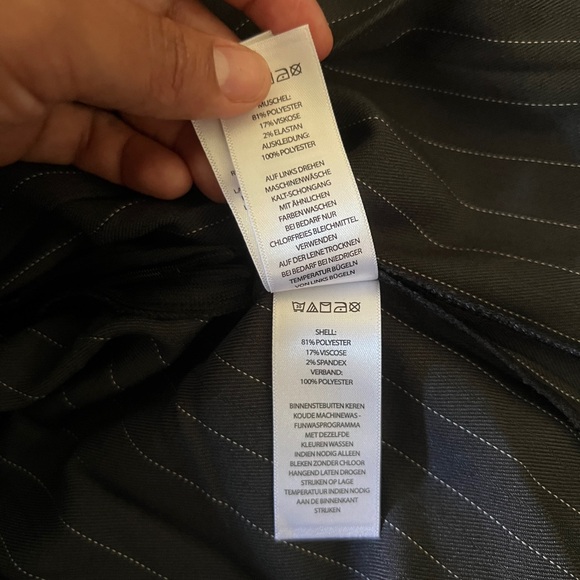 Sincerely Jules Black Pinstripe Vest Mini Dress - Picture 12 of 12